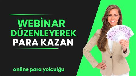 Çevrimiçi Etkinlik ve Webinarlar Düzenleyerek Para Kazanma